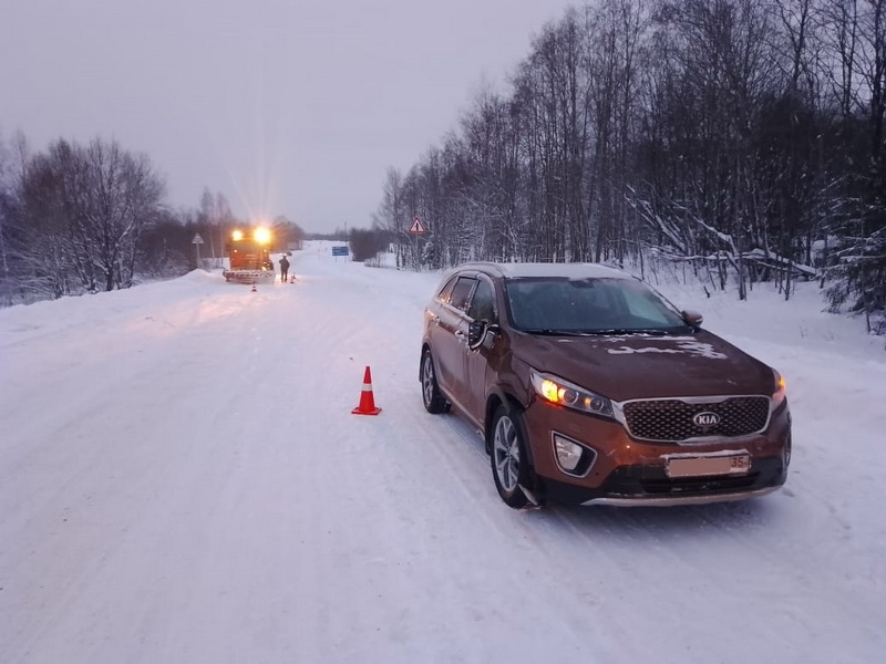 Водитель Киа при обгоне сбил пешехода (ФОТО) - Вологда и Вологодская ...