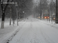 Сильный ветер и снег в Вологде не прекратятся до утра